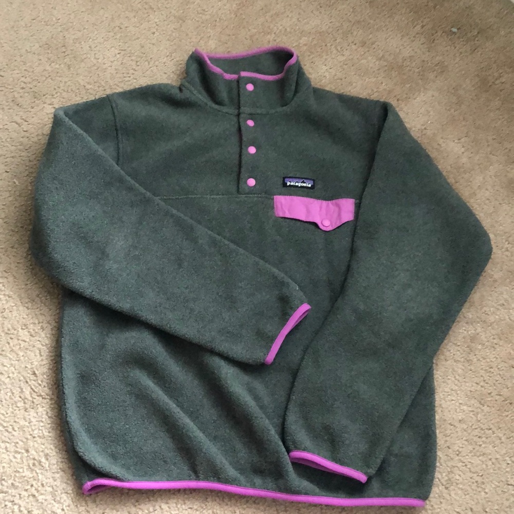 Patagonia synchilla fleece pullover